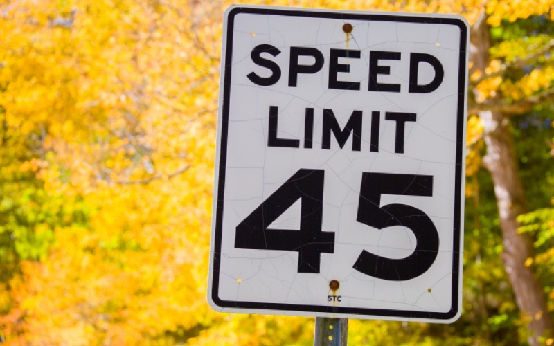 Speed Limit Changes Implemented South of Wolsey