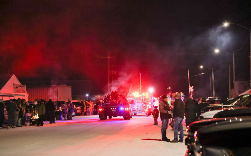 Parade goers enjoyed the festivities in Wessington Saturday.