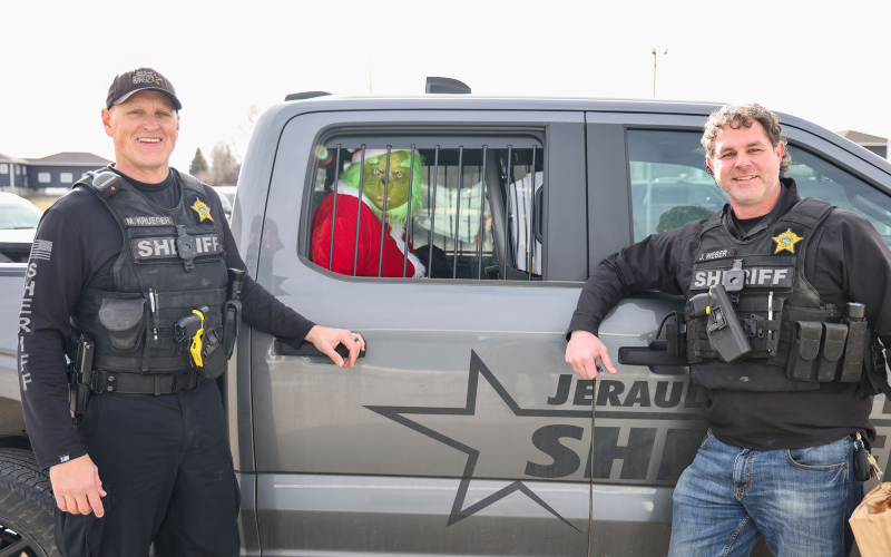 Grinch apprehended at Wessington Springs Elementary, Christmas saved