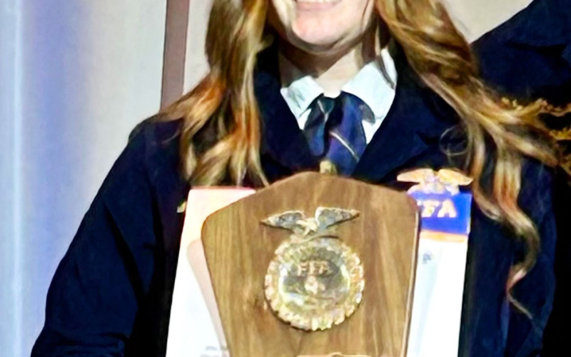 Mercedes Jones earned second place in Employability Skills.
