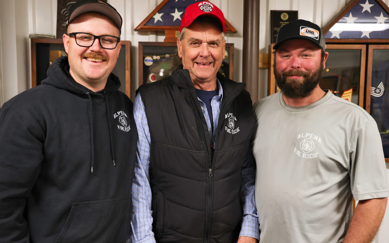 Ryder Schweitzer, Bruce Orth and Shawn Hoglo.