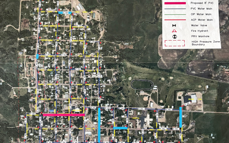 City of WS Reviews Timeline for Rural Water, Water Main Projects