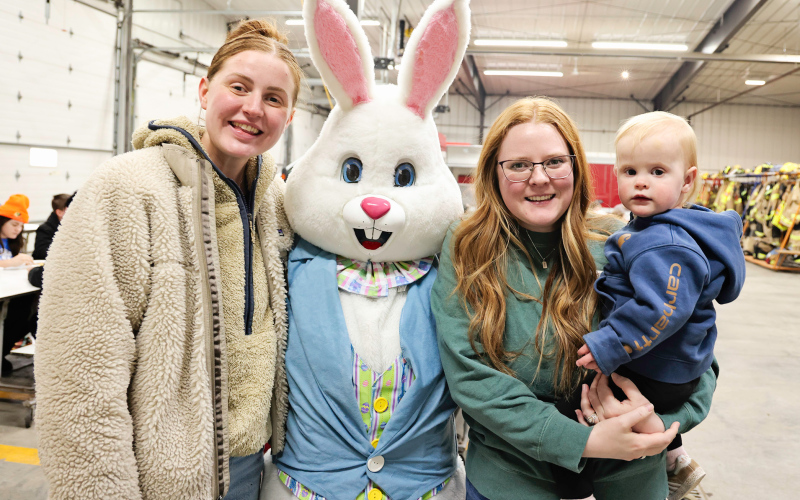 Annual Pancake Feed With the Easter Bunny Event Welcomes Hundreds