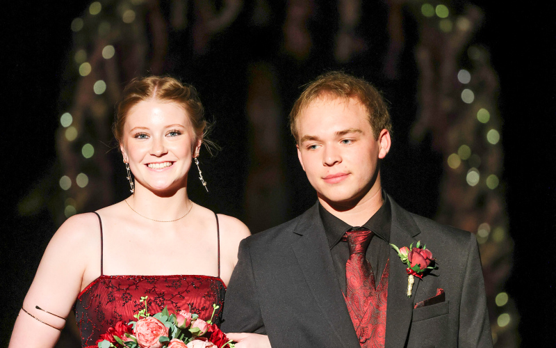 Maria Nelson and Ty Kleinsasser