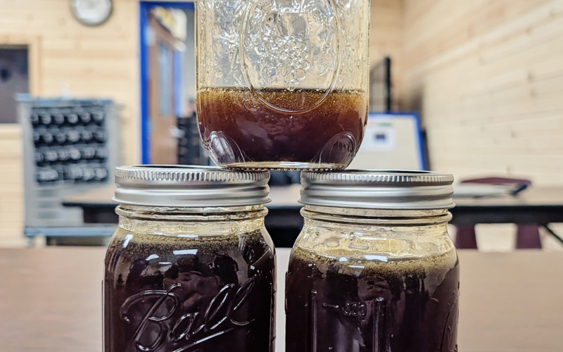 What began with a winter tree tap has turned into a fullscale learning experience, as Wessington Springs High School agriculture students recently completed the next phase of their maple syrup project, boiling raw sap into finished syrup.