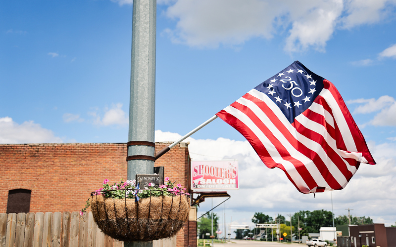 Scenes of Summer: Blooms and Patriotism Welcome Visitors to Wolsey