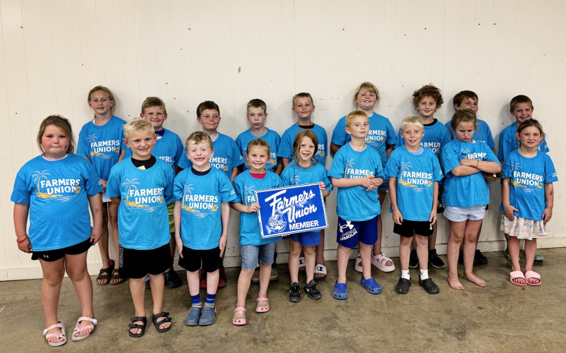 Jerauld/Buffalo County Farmers Union Hosts Youth Day Camp