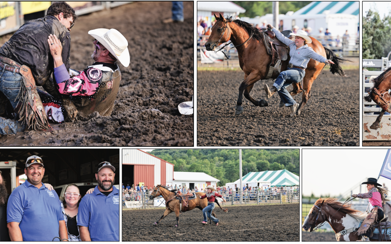 Despite muddy conditions left behind by Thursday afternoon’s severe storms, the Wessington Springs SDRA Rodeo delivered two exciting nights of competition July 2-3. Once the weather cleared Thursday evening, contestants put on a memorable show, demonstrating determination and skill while fans filled the grandstands.
