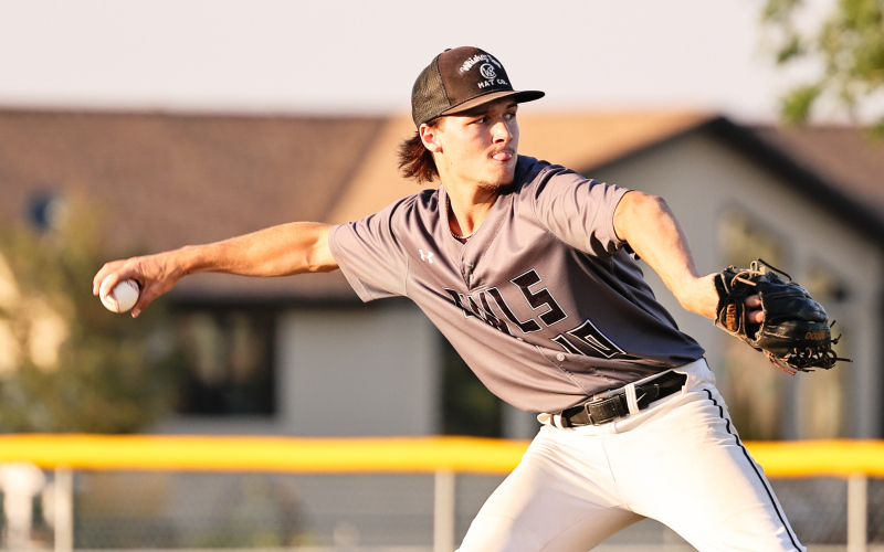 Bubba Peterson struck out six and walked two.