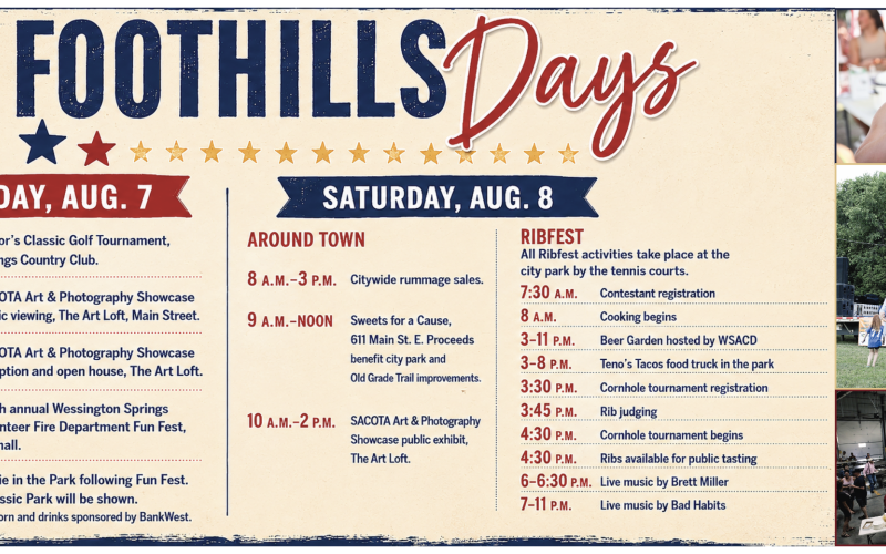 Foothills Days offers weekend of family fun