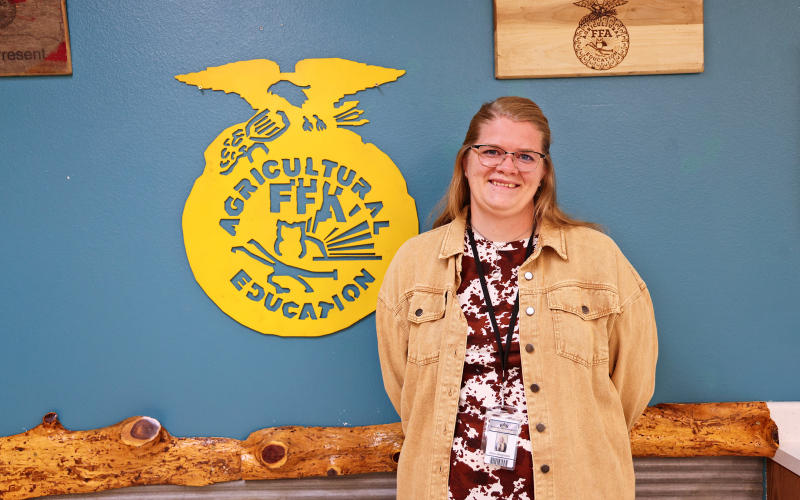 Alison Bergmann Ag teacher/FFA advisor