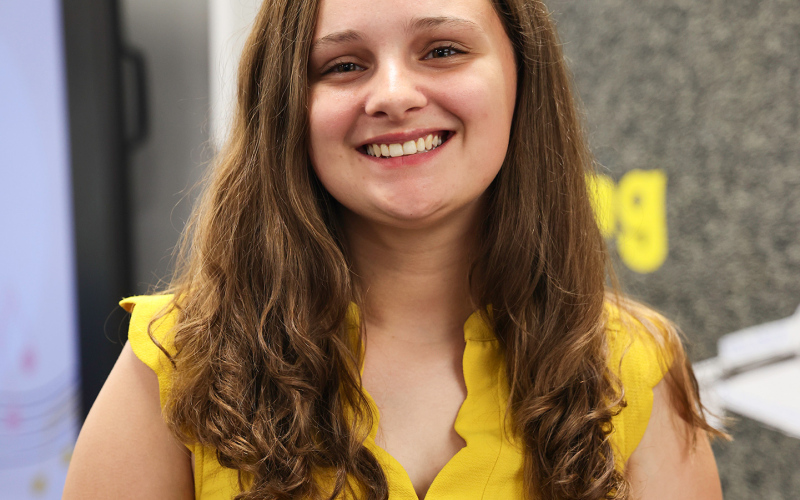 Alexis Meyer, elementary music and sixth grade choir teacher