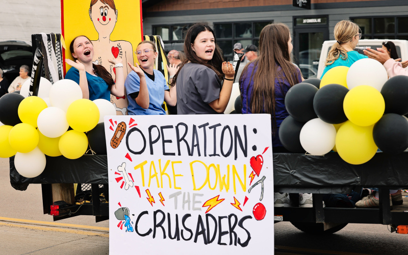 Games were the theme as Wolsey-Wessington students and community members took over Highway 281 for the 2026 Homecoming parade.