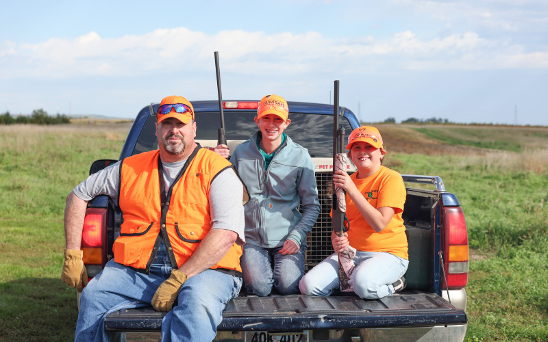 Young hunters enjoyed a day of learning, camaraderie and outdoor adventure during the Wessington Springs Pheasants Forever Chapter’s annual Youth Hunt on Saturday, Oct. 3. Seventeen youth participated in the event, which included trap shooting, firearm safety instruction and a guided pheasant hunt with parents, mentors and chapter volunteers. (KRISTI HINE / TRUE DAKOTAN)