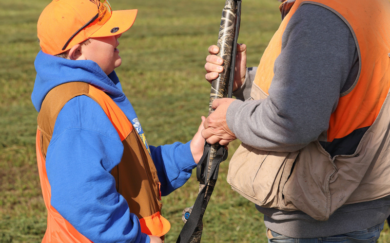 Young hunters enjoyed a day of learning, camaraderie and outdoor adventure during the Wessington Springs Pheasants Forever Chapter’s annual Youth Hunt on Saturday, Oct. 3. Seventeen youth participated in the event, which included trap shooting, firearm safety instruction and a guided pheasant hunt with parents, mentors and chapter volunteers. (KRISTI HINE / TRUE DAKOTAN)