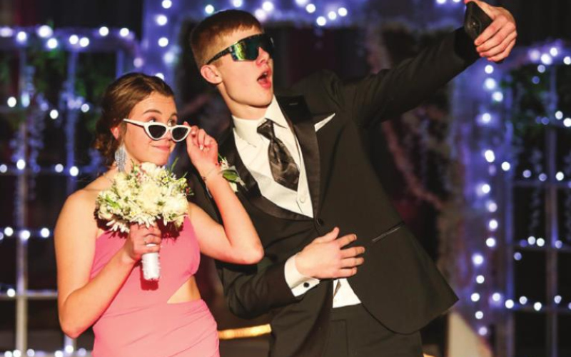 Prom Grand March Round Two Shows Goofy Side of Glamour
