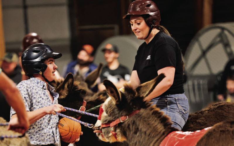 Donkeyball Delivers for a Cause
