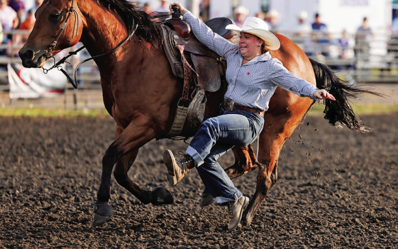Storms give way to memorable rodeo