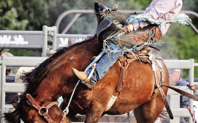 Storms give way to memorable rodeo