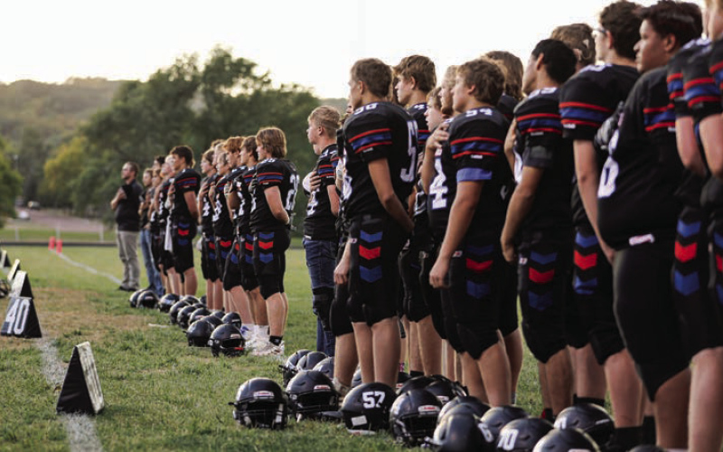 Blackhawks Blast Away Tigers on Homecoming Week