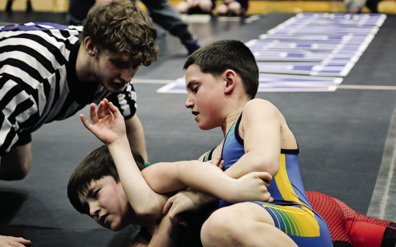 The Next Generation of Wrestlers Hit the Mat: Pony Hills Hosts Youth Tournament