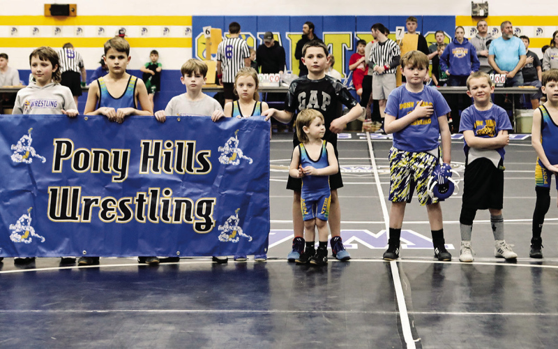 The Next Generation of Wrestlers Hit the Mat: Pony Hills Hosts Youth Tournament