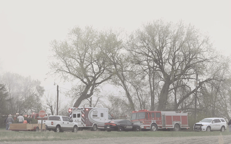 Fire Razes House North of Springs