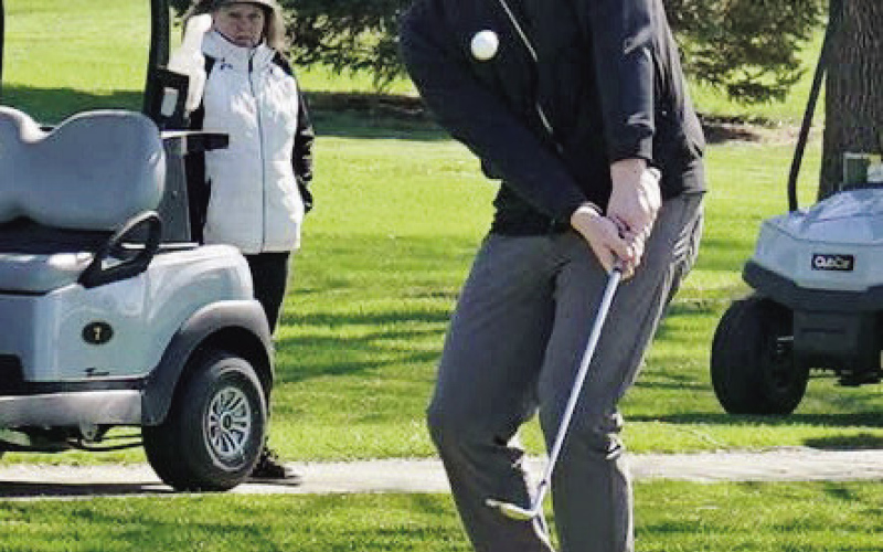 Warbird Golfer Tvedt in Contention as State Tournament Continues