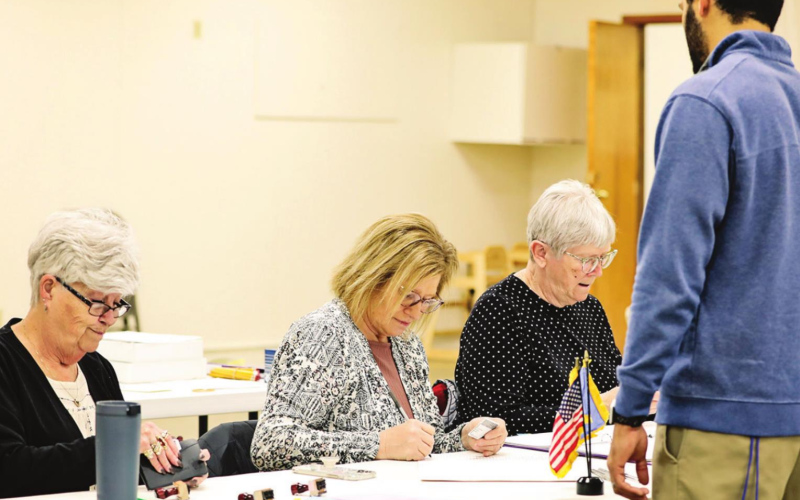 Voters flock to area polls