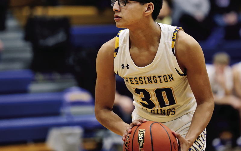 Richard Cardona during home basketball action vs Tripp-Delmont/Armour Saturday, February 8, 2025. The Spartans finished on top, 58-3. KRISTI HINE / TRUE DAKOTAN