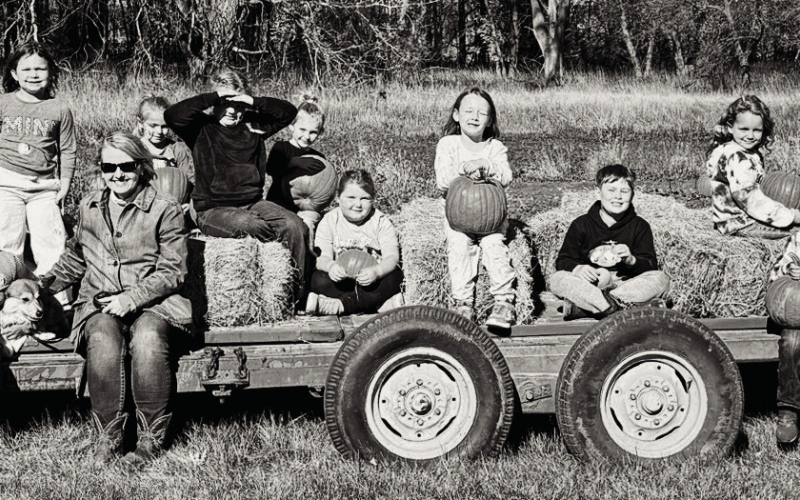 First Graders Celebrate Fall Tradition with Dairy and Pumpkin Patch Visit