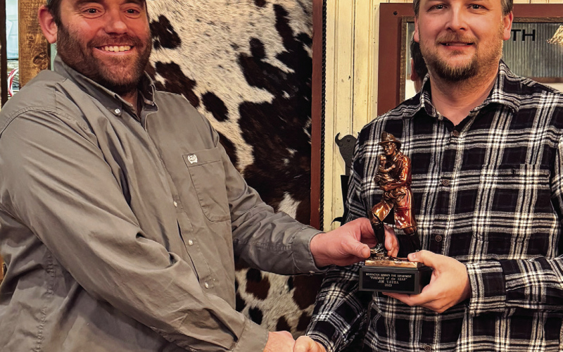 WSVFD Announces Firefighter of the Year