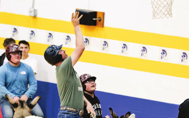 FFA-Sponsored Donkey Basketball Raises Funds for Food Pantry, Jerauld Co. Ambulance