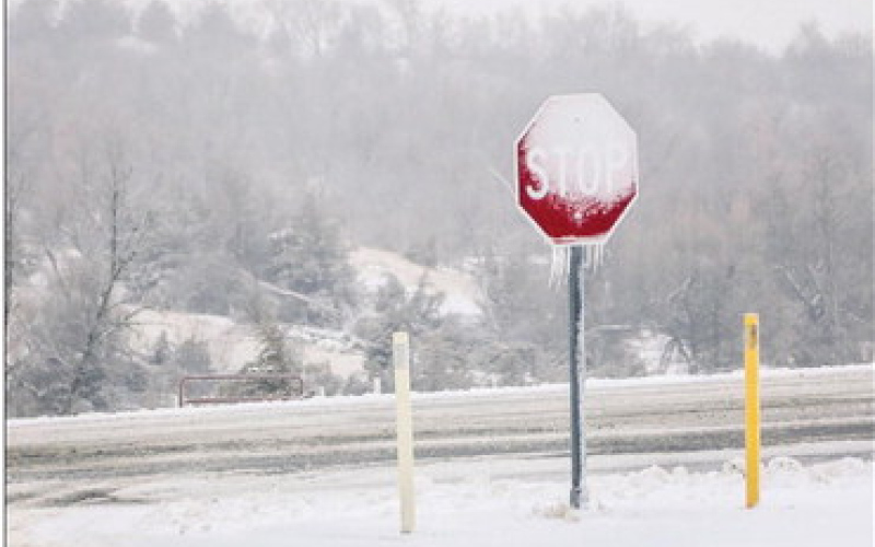 Stop ahead: Despite blizzard conditions Tuesday, forecast promises warmer weather