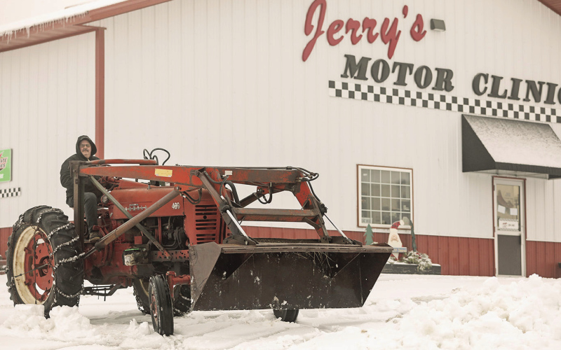 Attempting to stay ahead of the snow: Major winter storm bears down on much of the state