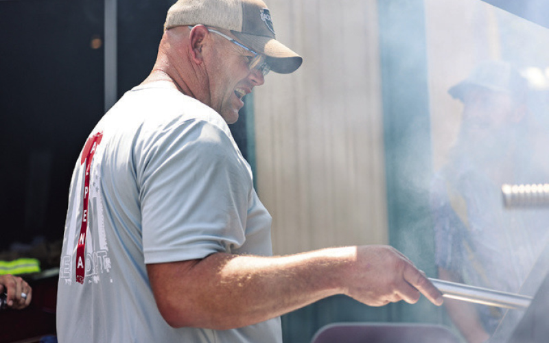 Alpena Turns Out Despite Triple-Digit Heat