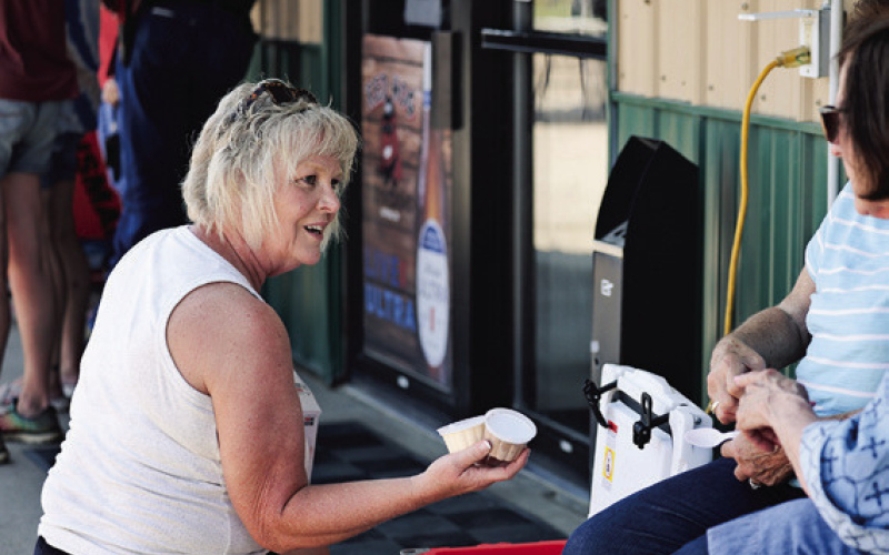 Alpena Turns Out Despite Triple-Digit Heat