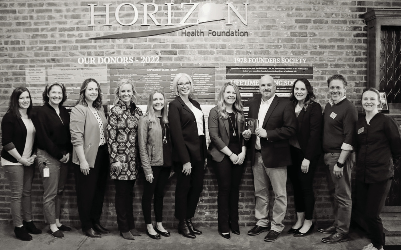 South Dakota Department of Health presents Horizon Health Care with the 2022 Partner in Health Award for their Family Planning services. PHOTO COURTESY HORIZON HEALTHCARE
