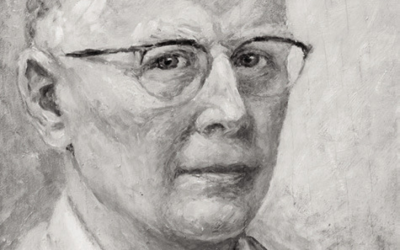 Frank Ashford self portrait.