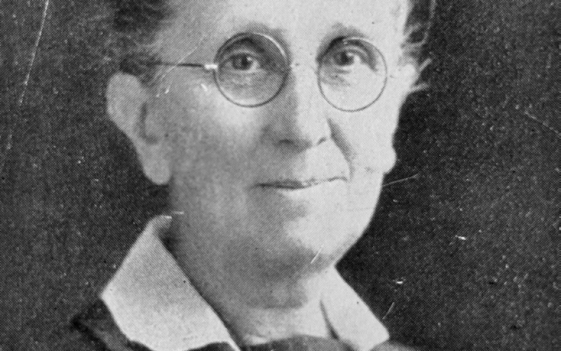Professor Emma Shay, left, planted the seeds for Shakespeare Garden after traveling to England in 1926 to gather research and inspiration for the garden she and her students began the following year. Decades later, a new generation of volunteers took up the work of preserving and restoring Shay’s vision.