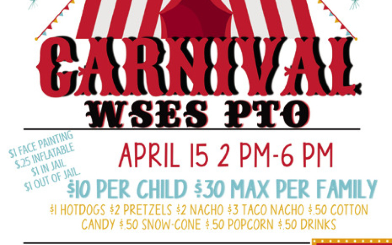First Annual WSES PTO Carnival Comes to Town April 15