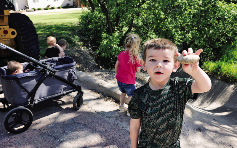 Scenes of Summer: “Kelsey’s Klubhouse” Kids Find Adventure on Daily Walk