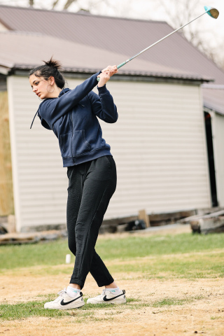 Sofia Borras-Mas brought home first place for the JV girls 