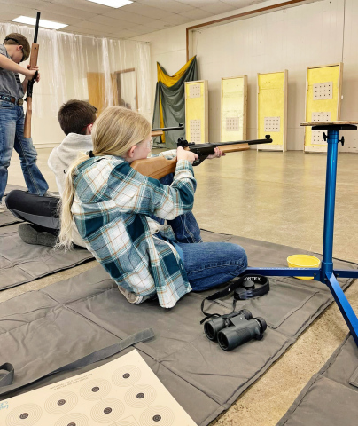 Central Electric Cooperative recently presented a $1,200 Operation Round-Up grant to J&B 4-H Shooting Sports. The grant funds helped the club purchase safety equipment, including materials for new backstops.