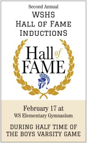 The second annual Wessington Springs High School (WSHS) Athletic Hall of Fame Inductions will be unveiled this Friday, taking place during half time of the boys varsity basketball game on February 17.