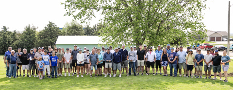 The golf tournament season is officially underway with the Annual Pair of Jacks Memorial Tournament drawing 26 teams to the course Sunday, May 29. The tournament was held in memory of Jack Ferguson and Jack Krueger and hosted by the Ferguson and Krueger families. The families said the tournament was held in celebration of two Wessington Springs men and their love for community, family, friends and golf.