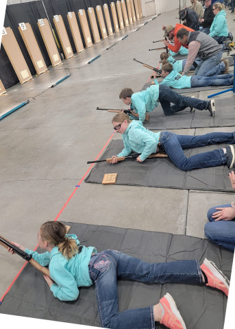 The 2023 4-H State Shooting competition was held April 28-30 in Pierre, SD and 20 area youth traveled to the state’s capitol to compete.   