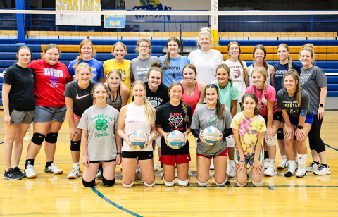Lady Spartans launch into season “aiming high and working together toward their vision”