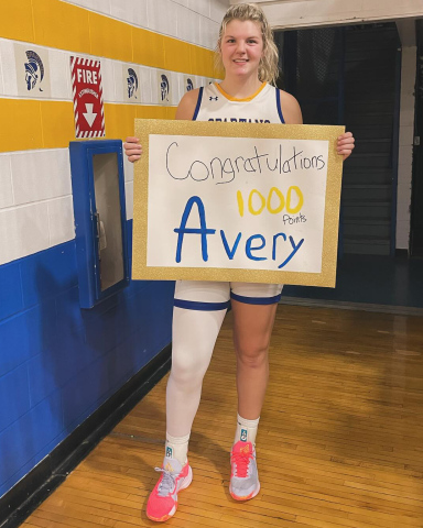 Orth Meets 1,000 Points Mark for Her Basketball Career