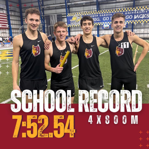 WSHS Alumni Part of Team to Break Northern State School Record